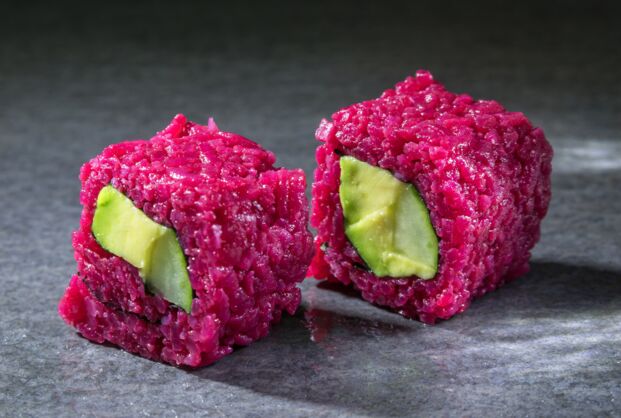 Rote Bete Avocado inside out