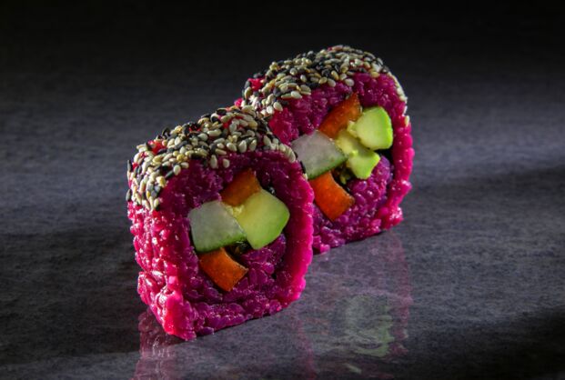 Rote Vegane Futo Maki